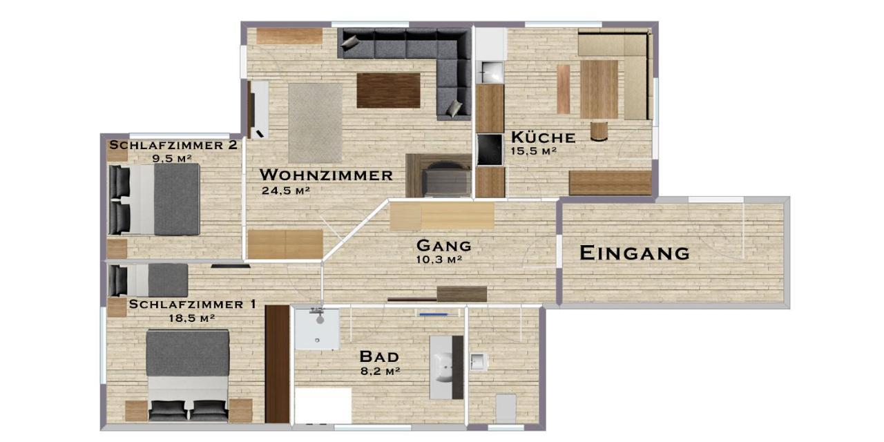Alp Chalet Appartement Kappl  Dış mekan fotoğraf